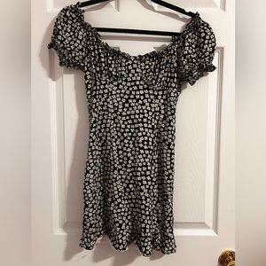 H&M Skater Crisscrossed Back Dress